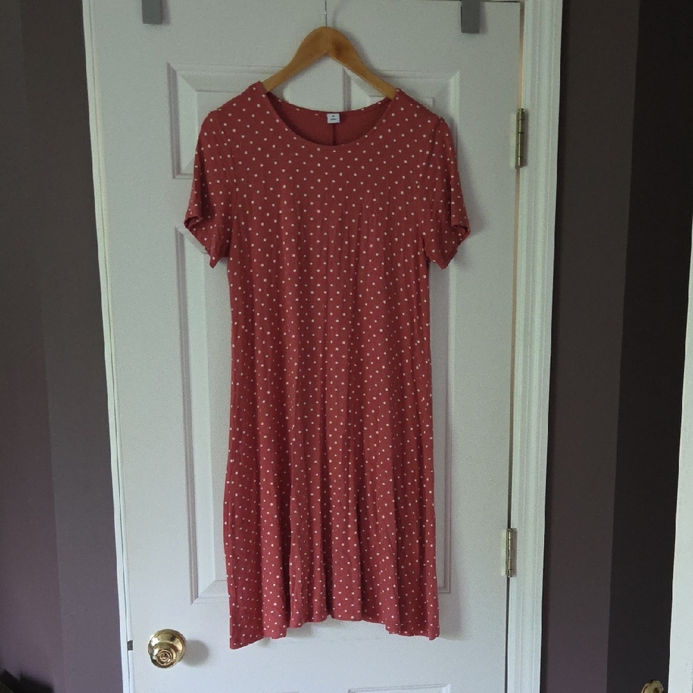 Old Navy Pink T-shirt Dress